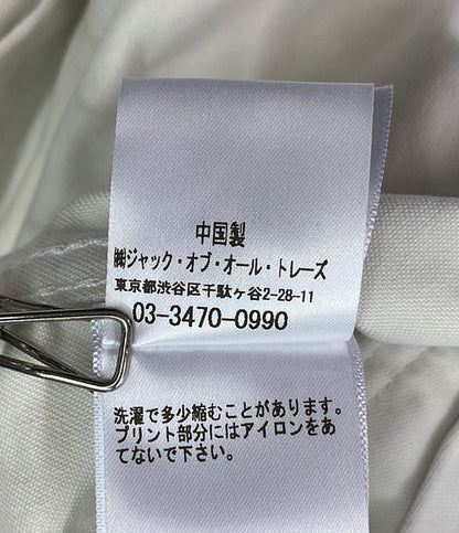 デウスエクスマキナ 美品 ジャケット ホワイト バッグロゴ      メンズ SIZE M  DEUS EX MACHINA