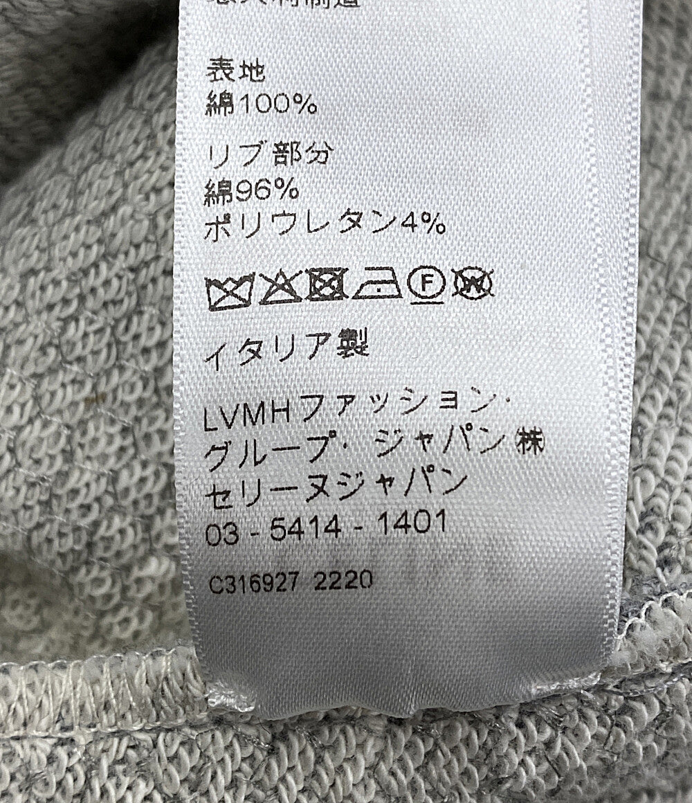 セリーヌ 美品 パーカー スパンコール シルバー 2Y975670Q      メンズ SIZE M  CELINE