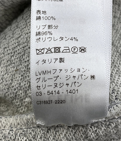 セリーヌ 美品 パーカー スパンコール シルバー 2Y975670Q      メンズ SIZE M  CELINE