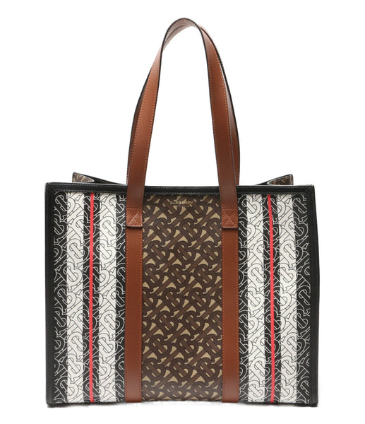 BURBERRY ボディバッグ 白と黒のストライプ バーバリー ボディバッグ メンズ ブランド BURBERRY 8051849 ブラック