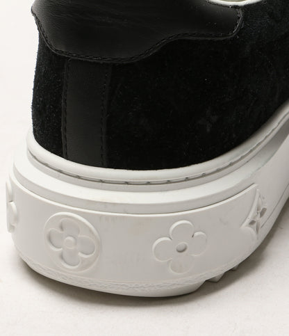 LOUIS VUITTON タイムアウト 23年 スエード ブラック DD0223 レディース SIZE 36 ルイ・ヴィトン
