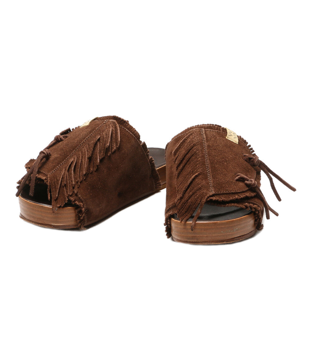 ビズビム  サンダル ブラウン スウェード      メンズ SIZE M  VIsvim