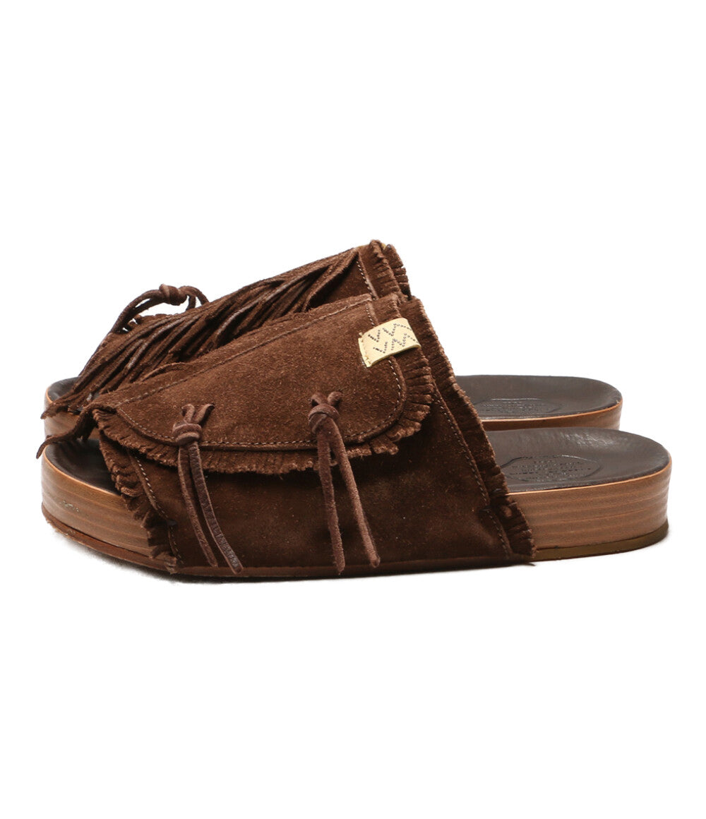 ビズビム  サンダル ブラウン スウェード      メンズ SIZE M  VIsvim