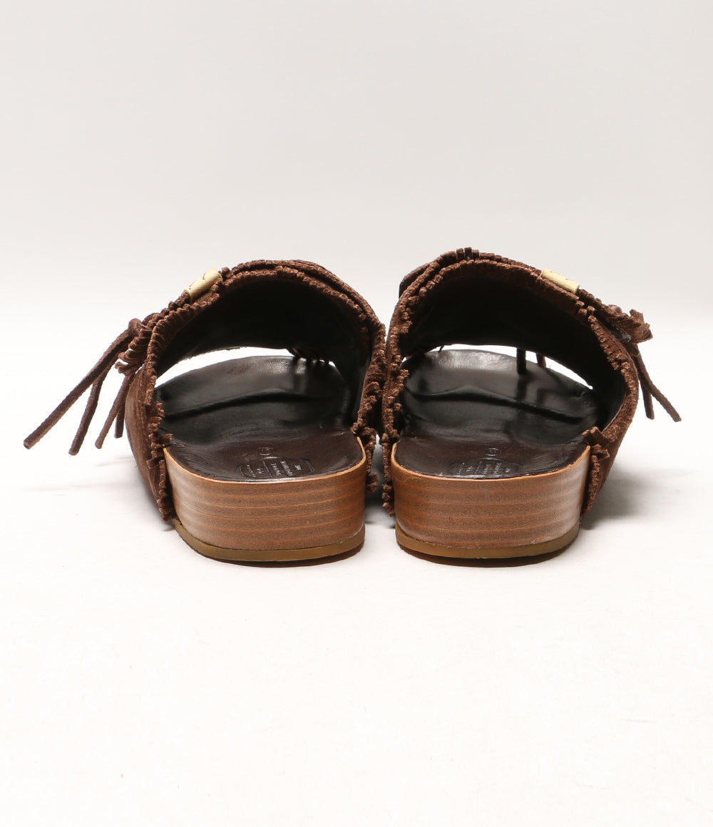 ビズビム  サンダル ブラウン スウェード      メンズ SIZE M  VIsvim