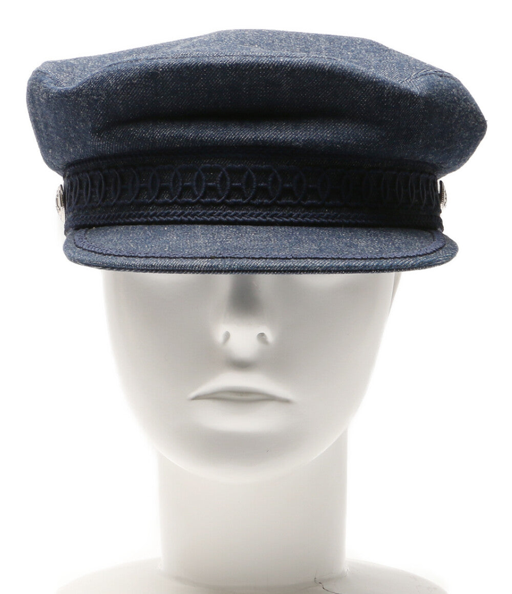 エルメス 美品 キャスケット インディゴブルー      レディース SIZE 59  HERMES