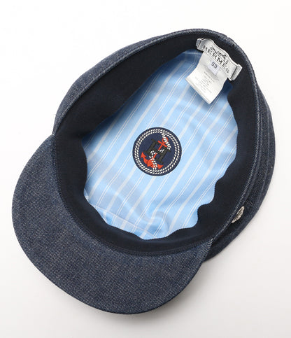 エルメス 美品 キャスケット インディゴブルー      レディース SIZE 59  HERMES