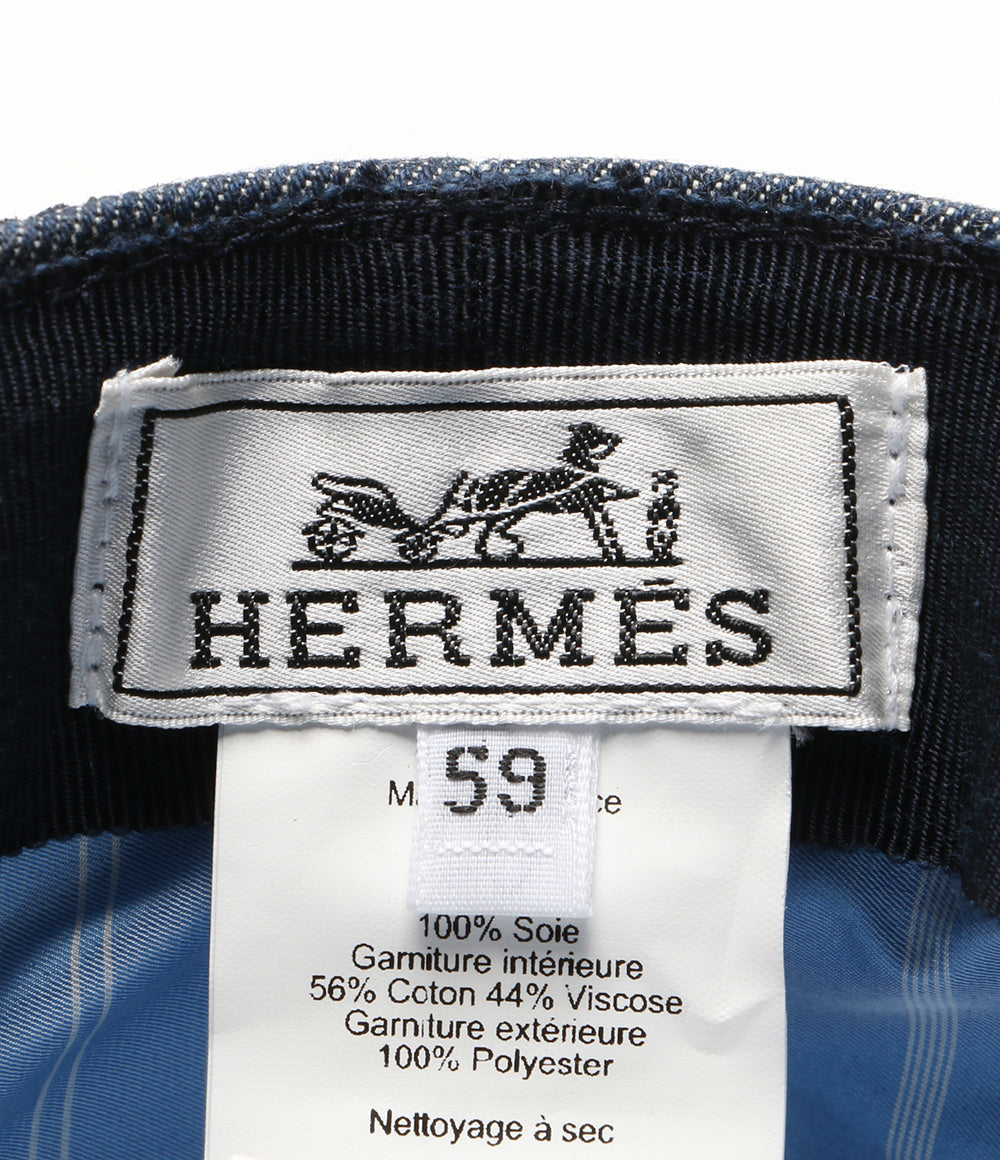 エルメス 美品 キャスケット インディゴブルー      レディース SIZE 59  HERMES
