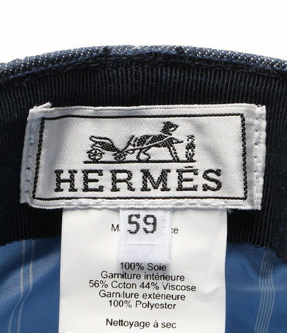 エルメス 美品 キャスケット インディゴブルー      レディース SIZE 59  HERMES