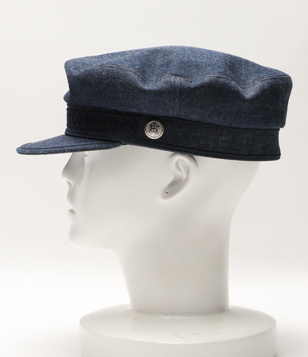 エルメス 美品 キャスケット インディゴブルー      レディース SIZE 59  HERMES