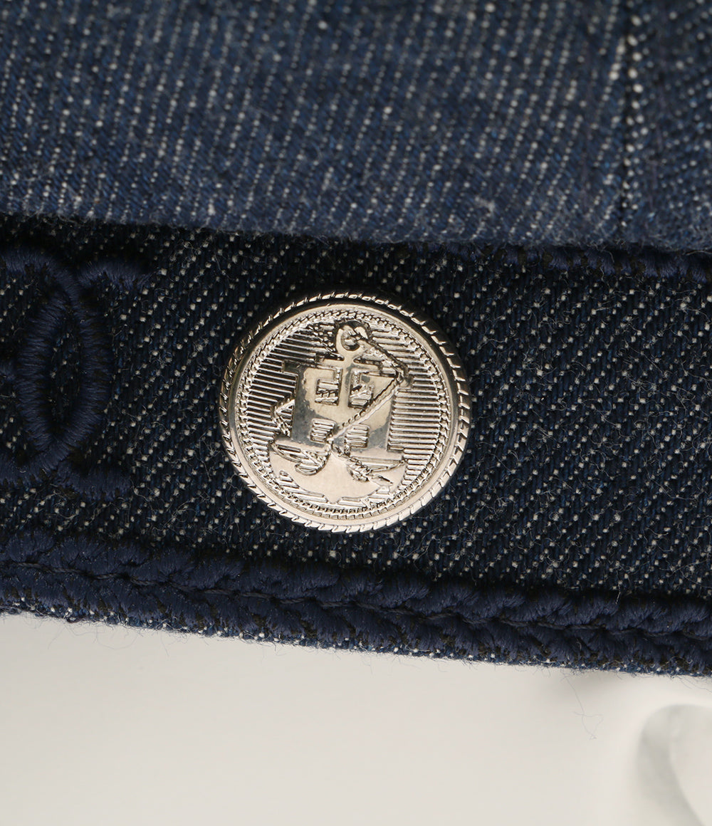 エルメス 美品 キャスケット インディゴブルー      レディース SIZE 59  HERMES