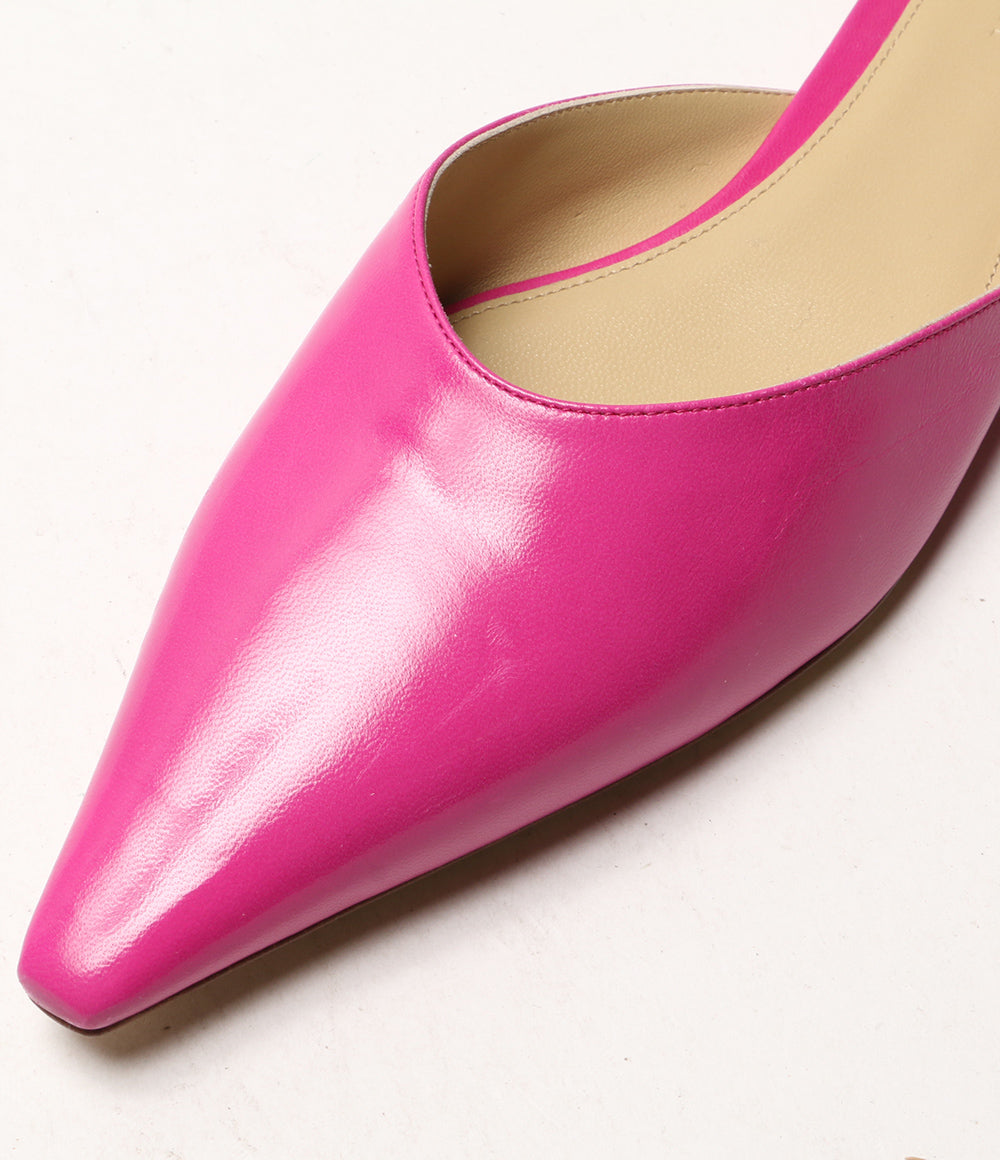 ボッテガヴェネタ スリッポン ポインテッドトゥ フラットシューズ レディース SIZE 38 1/2 BOTTEGA VENETA