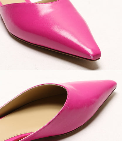 ボッテガヴェネタ スリッポン ポインテッドトゥ フラットシューズ レディース SIZE 38 1/2 BOTTEGA VENETA