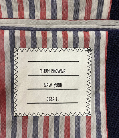 トムブラウン テーラードジャケット HIGH ARMHOLE SB EMBROIDERY PATCH メンズ SIZE 1 THOM BROWNE