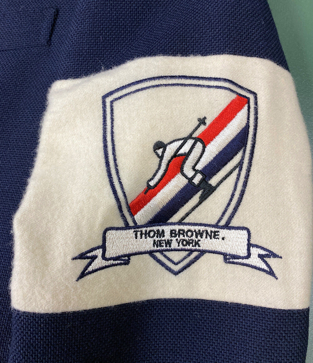 トムブラウン テーラードジャケット HIGH ARMHOLE SB EMBROIDERY PATCH メンズ SIZE 1 THOM BROWNE