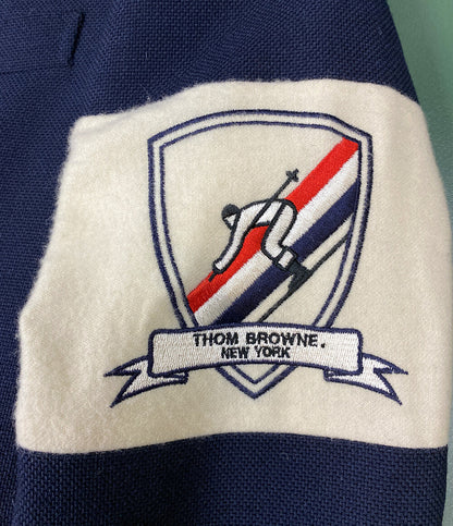 トムブラウン テーラードジャケット HIGH ARMHOLE SB EMBROIDERY PATCH メンズ SIZE 1 THOM BROWNE