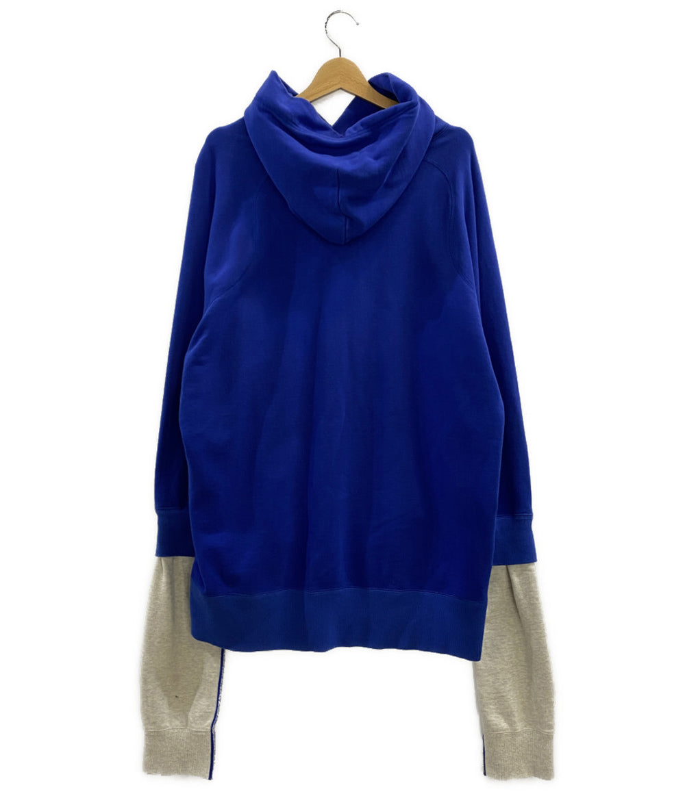 BASE MARK ベースマーク パーカー ブルー 22BF37 メンズ SIZE S