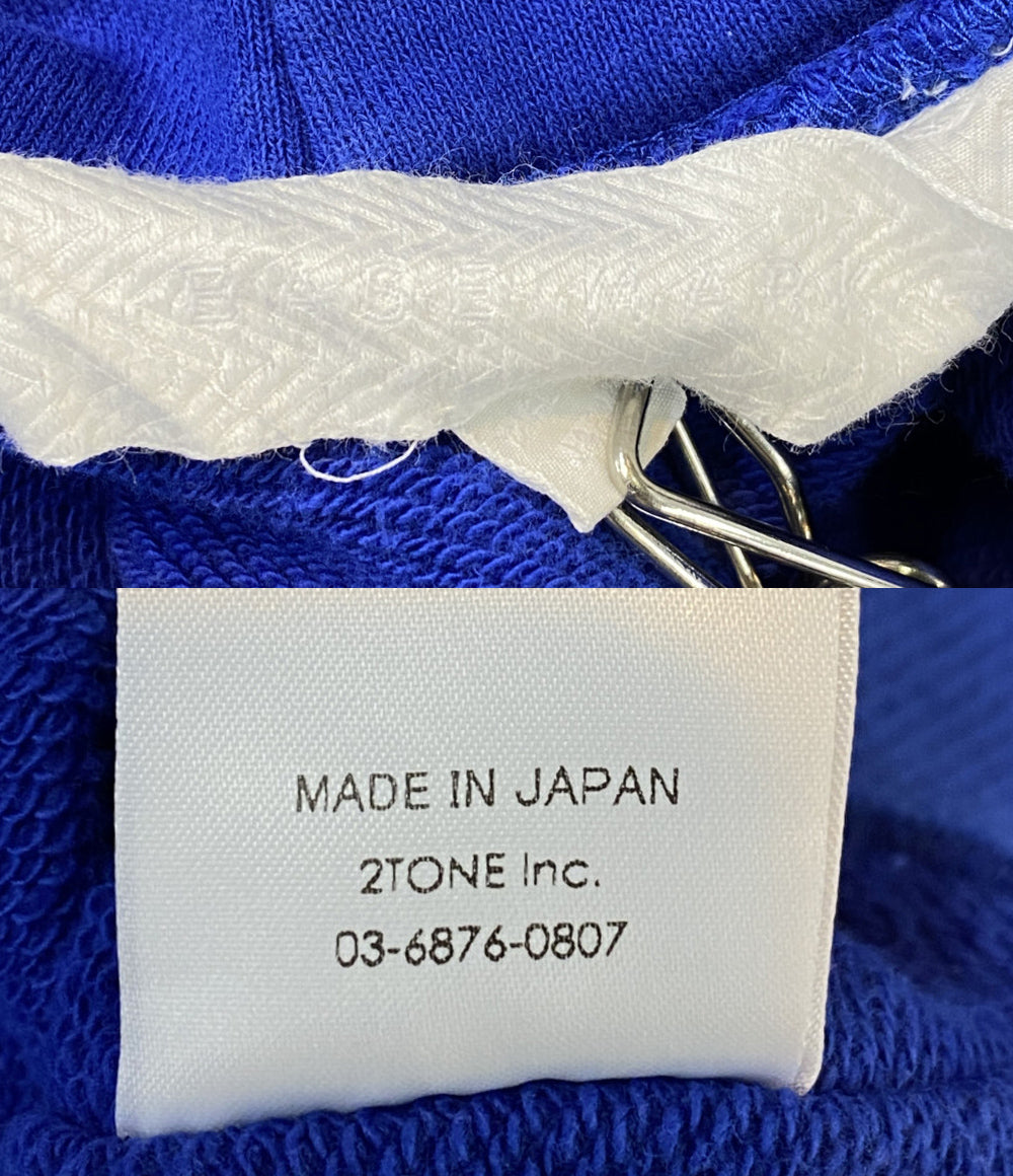 BASE MARK ベースマーク パーカー ブルー 22BF37 メンズ SIZE S