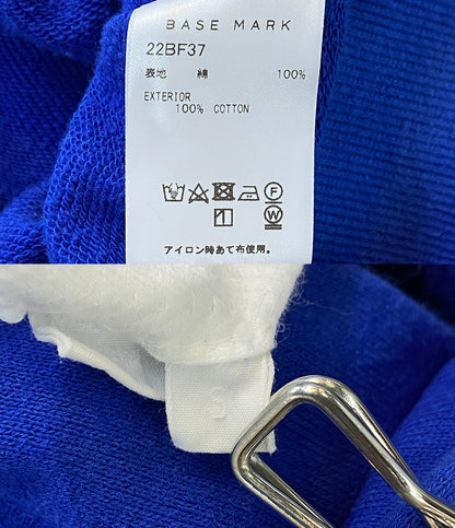 BASE MARK ベースマーク パーカー ブルー 22BF37 メンズ SIZE S