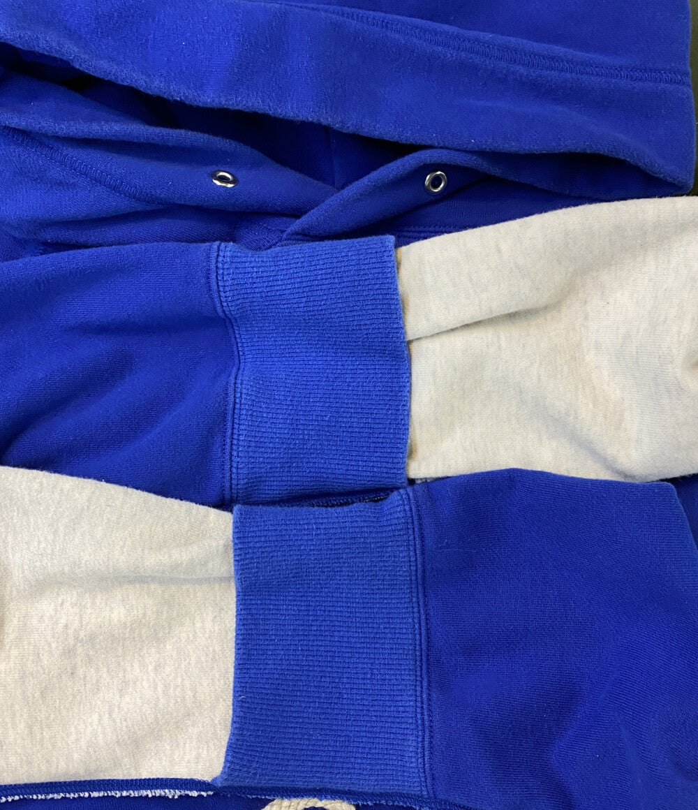 BASE MARK ベースマーク パーカー ブルー 22BF37 メンズ SIZE S