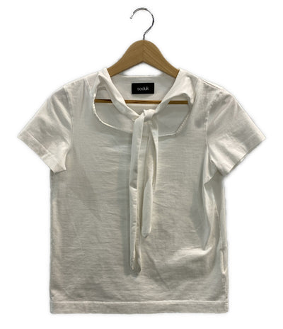 スドーク 半袖Ｔシャツ コットン ホワイト 2022ss    0422010601 レディース SIZE -  soduk
