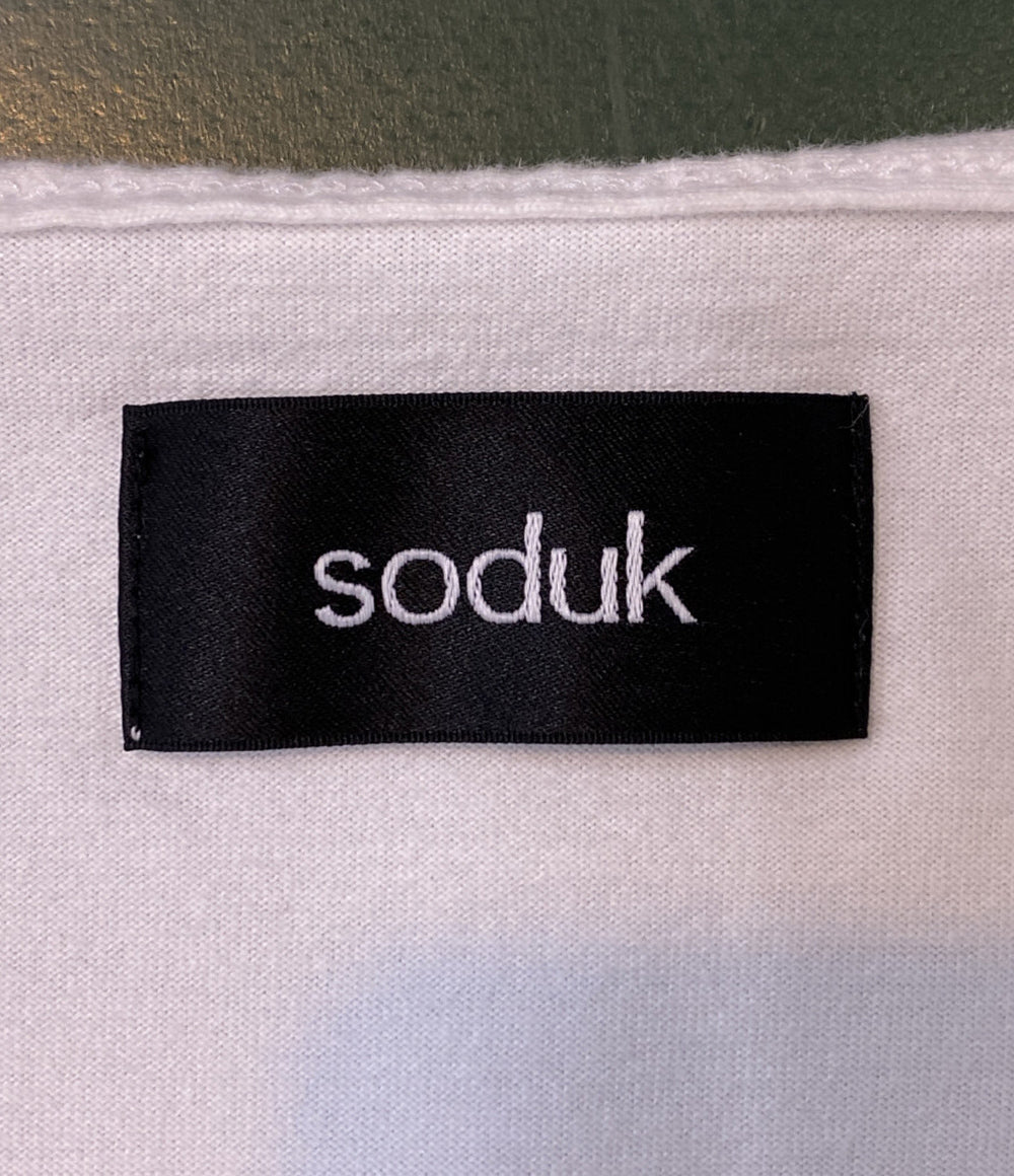 スドーク 半袖Ｔシャツ コットン ホワイト 2022ss    0422010601 レディース SIZE -  soduk