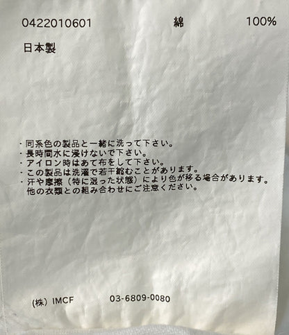 スドーク 半袖Ｔシャツ コットン ホワイト 2022ss    0422010601 レディース SIZE -  soduk