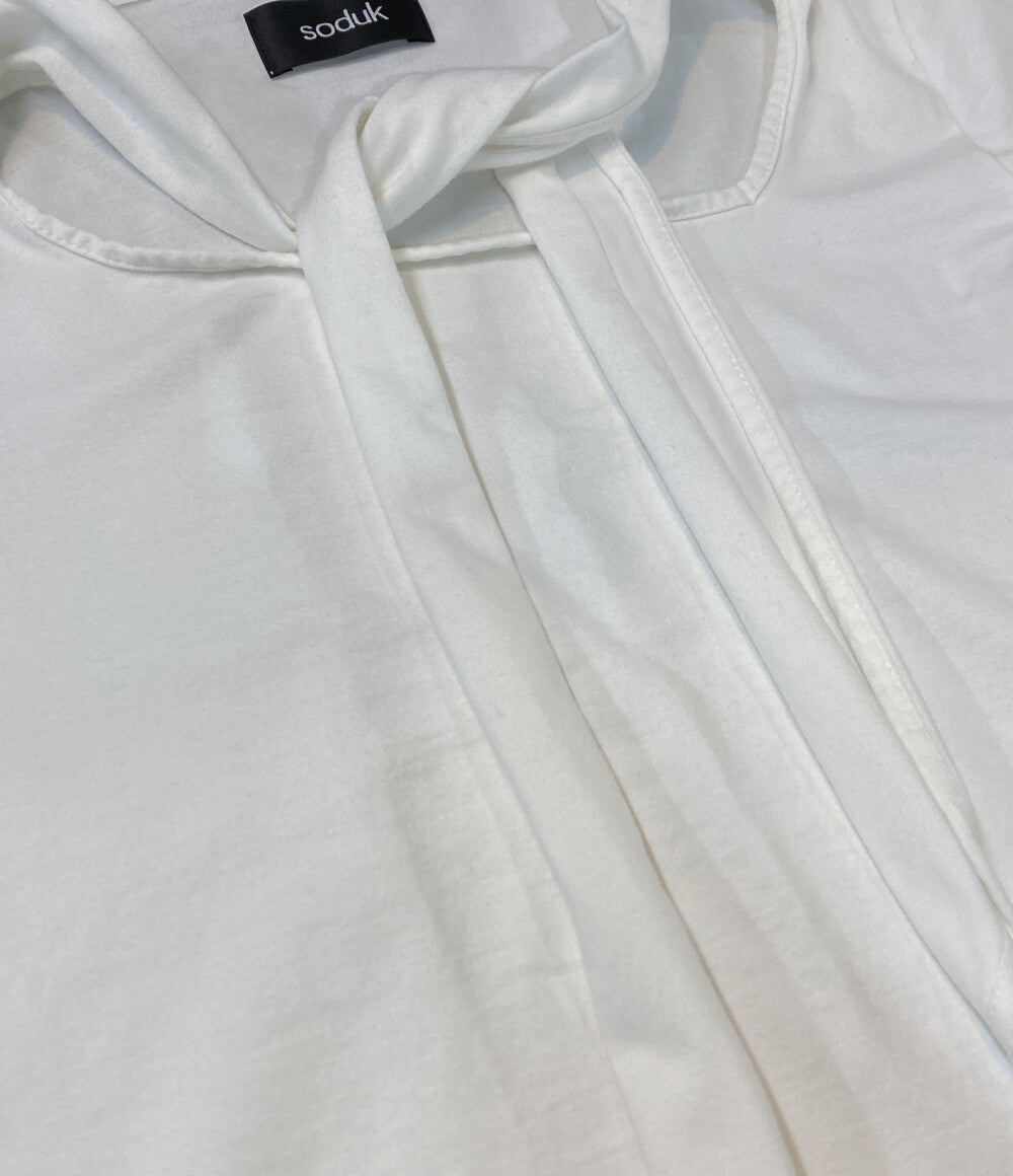 スドーク 半袖Ｔシャツ コットン ホワイト 2022ss    0422010601 レディース SIZE -  soduk