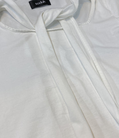 スドーク 半袖Ｔシャツ コットン ホワイト 2022ss    0422010601 レディース SIZE -  soduk