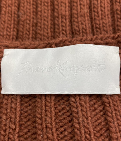 マメクロゴウチ カーディガン MM20PF-KN719 ブラウン      レディース SIZE 1  Mame Kurogouchi