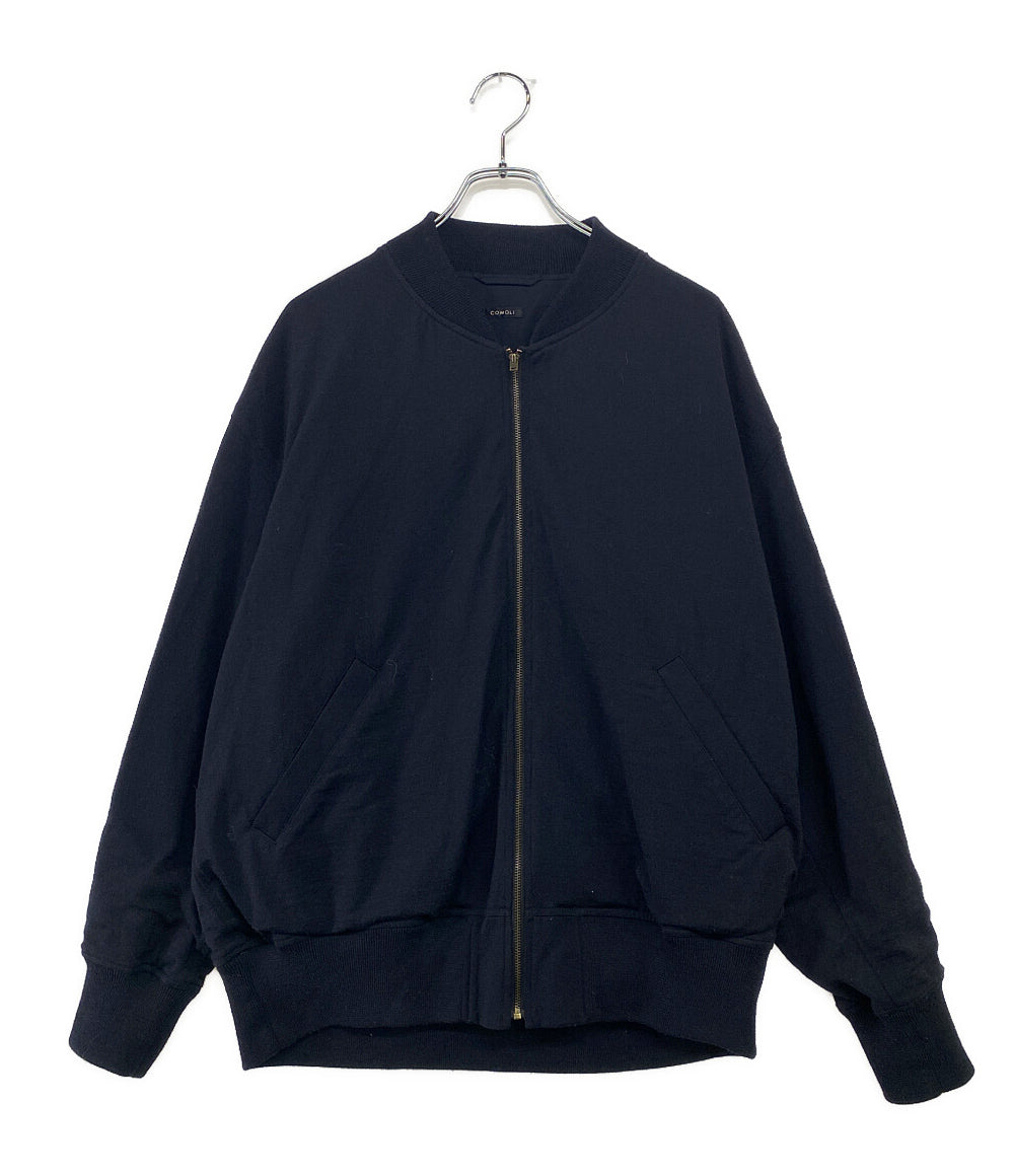 コモリ ブルゾン ブラック ウールニット 24AW メンズ SIZE 2 COMOLI