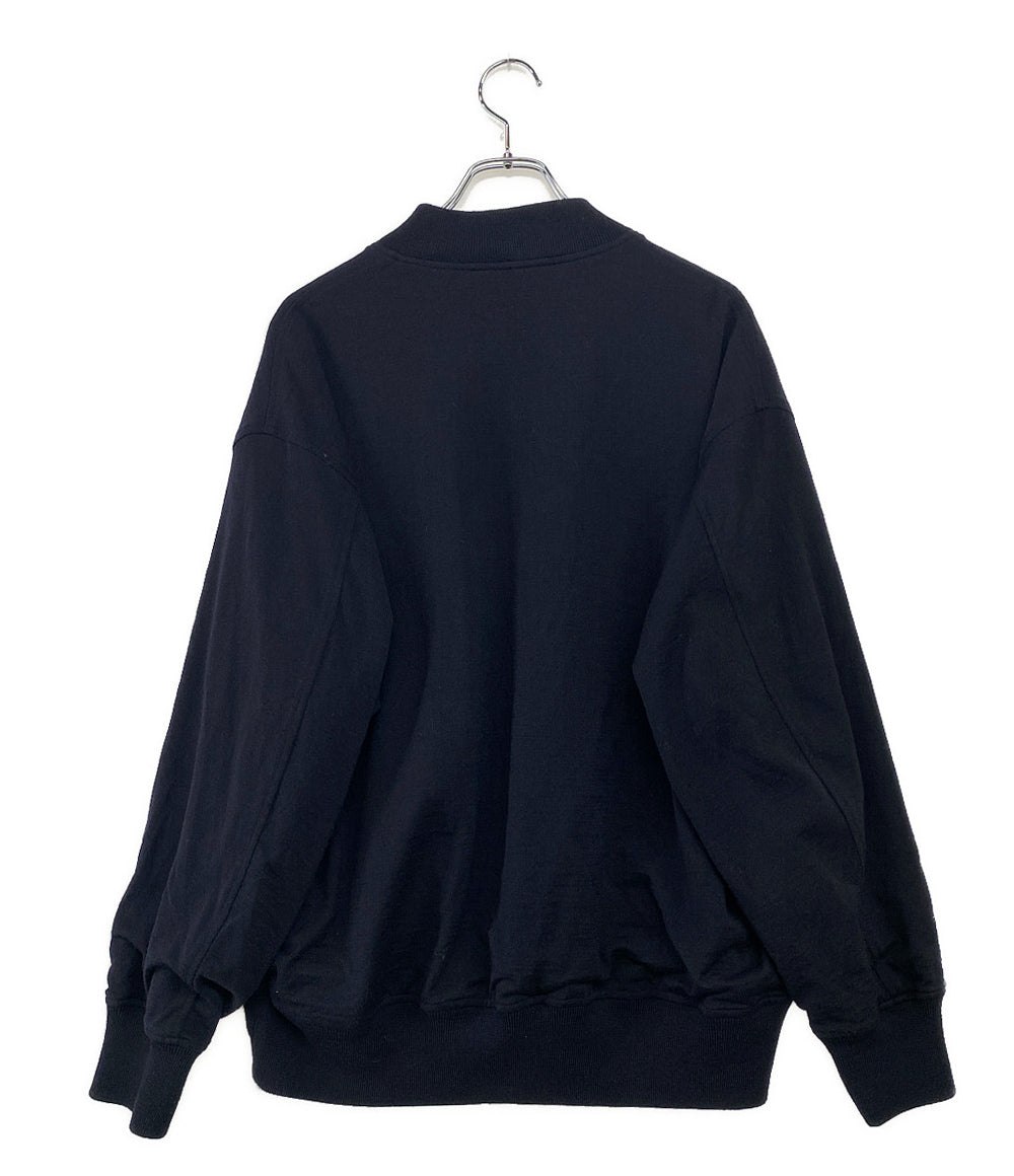 コモリ ブルゾン ブラック ウールニット 24AW メンズ SIZE 2 COMOLI