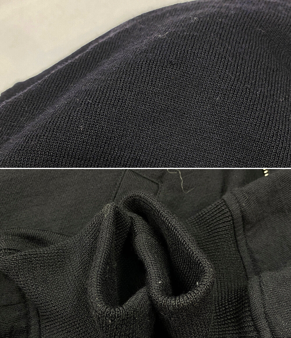 コモリ ブルゾン ブラック ウールニット 24AW メンズ SIZE 2 COMOLI