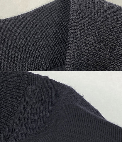 コモリ ブルゾン ブラック ウールニット 24AW メンズ SIZE 2 COMOLI