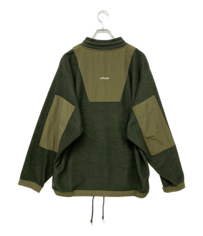 ダブルタップス  フリース オリーブ 異素材ミックス 20.21AW     212ATDT-CSM31 メンズ SIZE 02  WTAPS