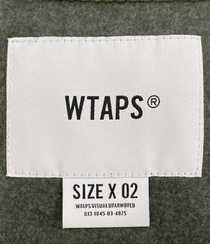 ダブルタップス  フリース オリーブ 異素材ミックス 20.21AW     212ATDT-CSM31 メンズ SIZE 02  WTAPS