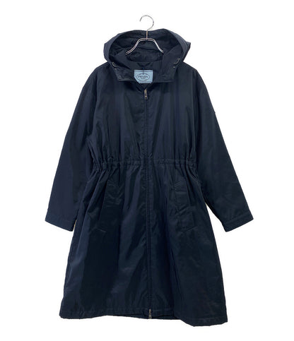 プラダ  コート フード付き 中綿入り 2021     レディース SIZE 40  PRADA