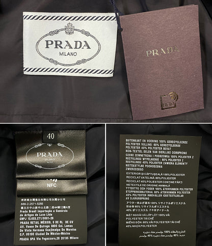 プラダ  コート フード付き 中綿入り 2021     レディース SIZE 40  PRADA