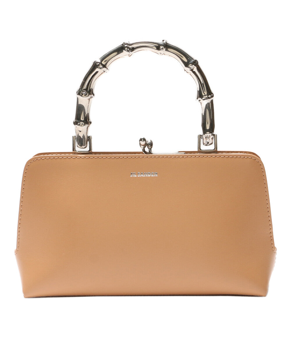 ジルサンダー  ショルダーバッグ ベージュ GOJI MINI バンブー メタル      レディース   Jil sander