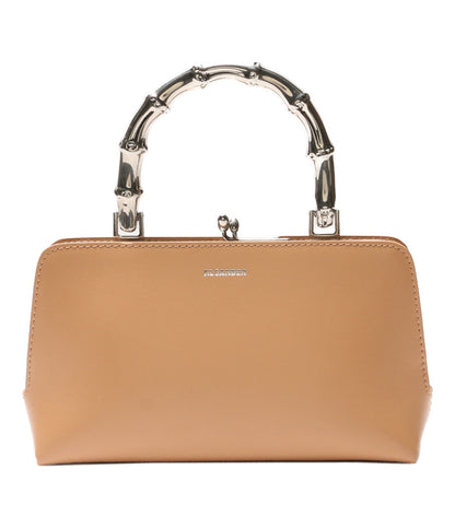 ジルサンダー  ショルダーバッグ ベージュ GOJI MINI バンブー メタル      レディース   Jil sander