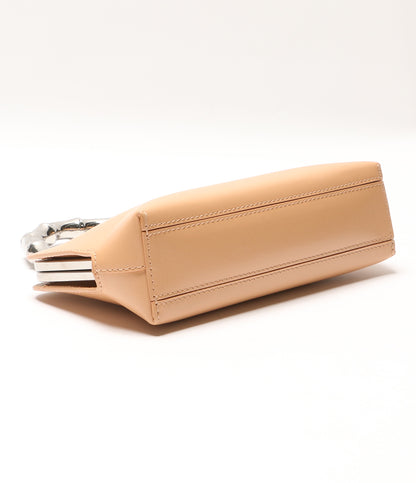 ジルサンダー  ショルダーバッグ ベージュ GOJI MINI バンブー メタル      レディース   Jil sander