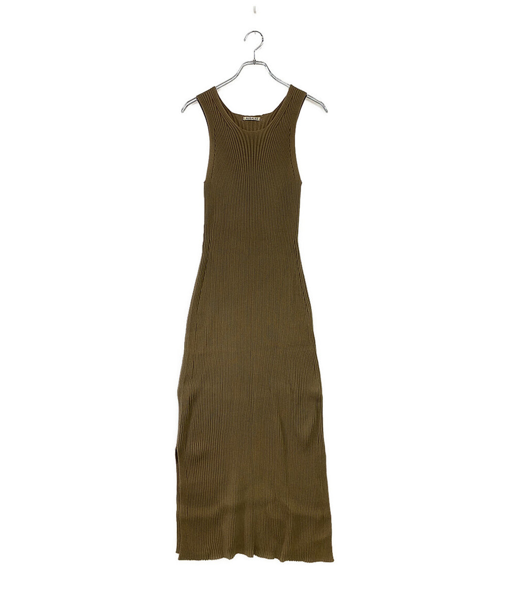 オーラリー  ニットリブワンピース A6SD02WR      レディース SIZE 1  AURALEE