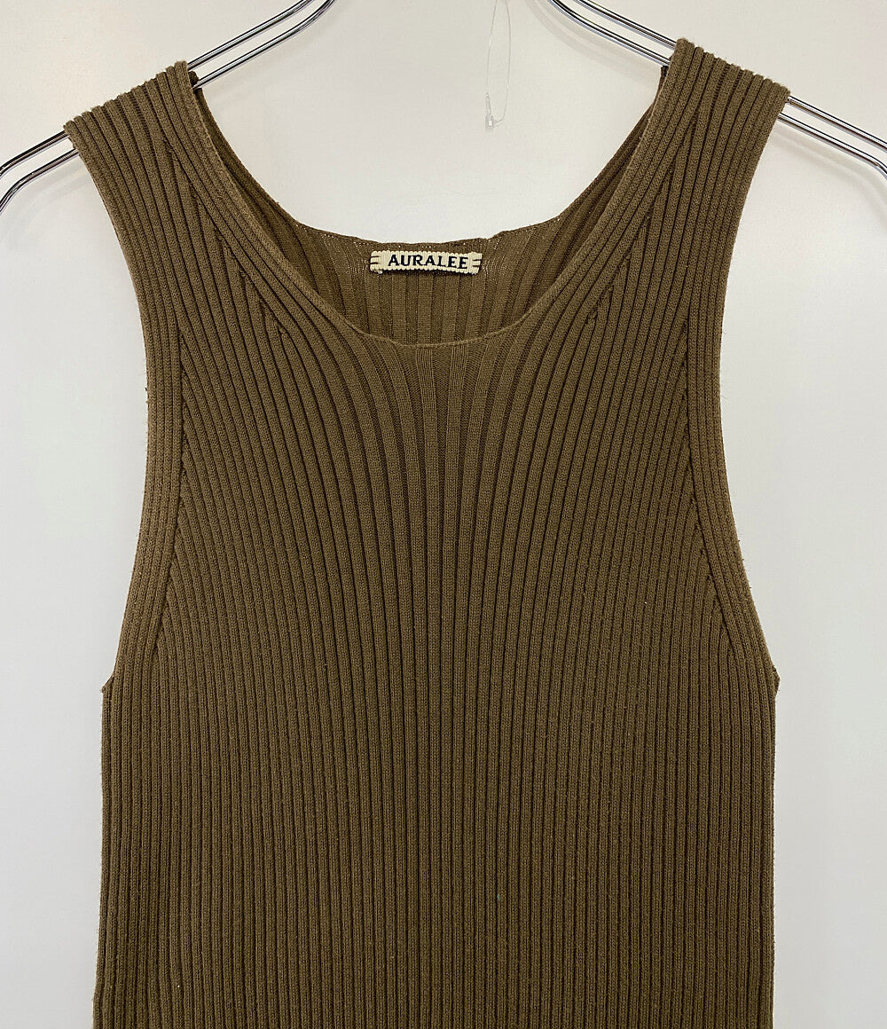 オーラリー  ニットリブワンピース A6SD02WR      レディース SIZE 1  AURALEE