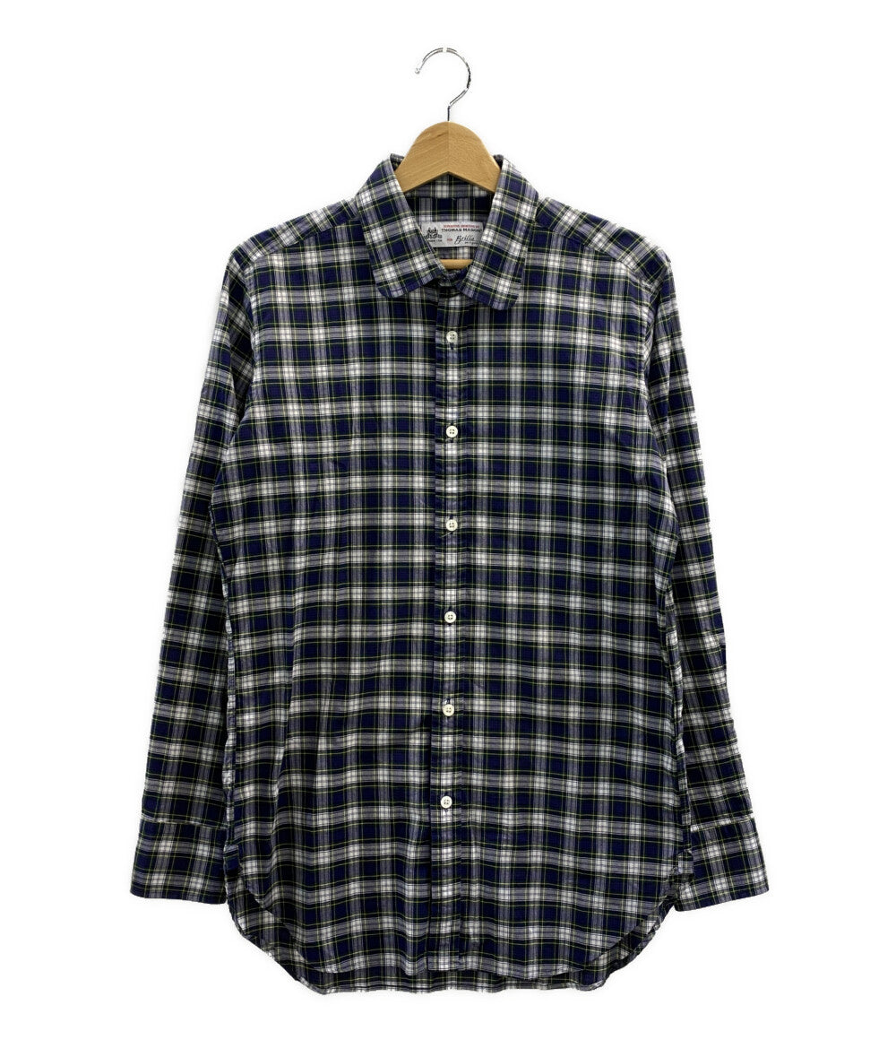 Brilla per il gusto ブリッラペルイルグスト 長袖シャツ THOMAS MASON 2024ss メンズ SIZE 16/41