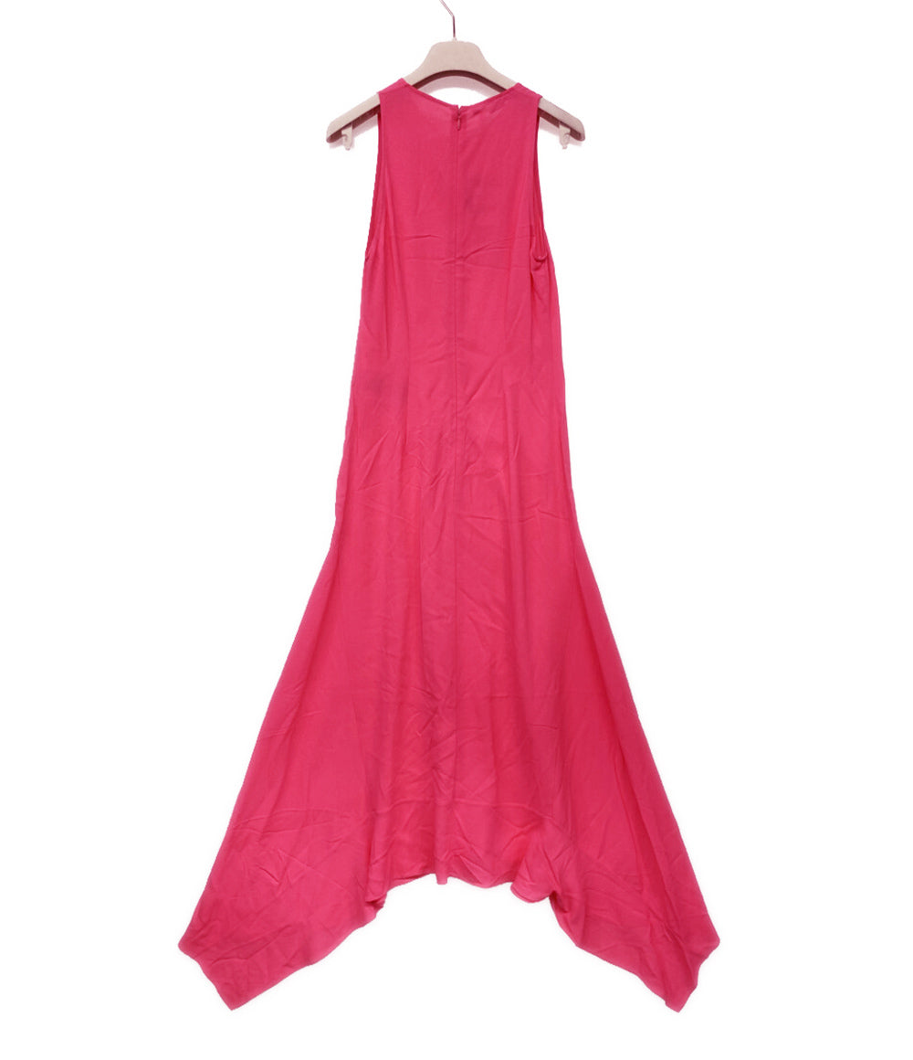 美品 STELLA McCARTNEY ノースリーブワンピース PINK Asymmetric sleeveless dress レディース SIZE 34