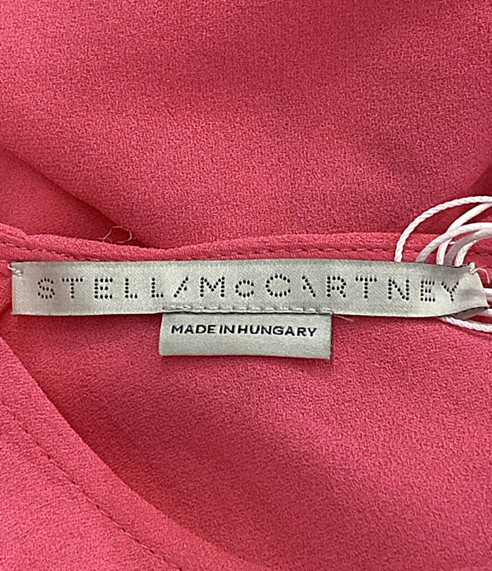 美品 STELLA McCARTNEY ノースリーブワンピース PINK Asymmetric sleeveless dress レディース SIZE 34