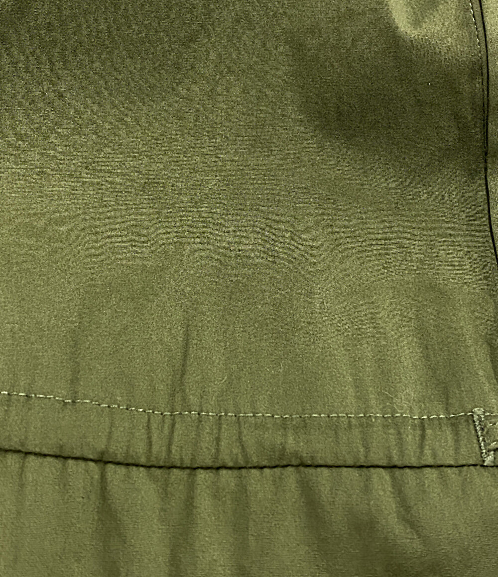 ポロ・ラルフローレン  アイレットエンブロイダリーコットンシャツドレス カーキ      レディース SIZE 4  POLO RALPH LAUREN