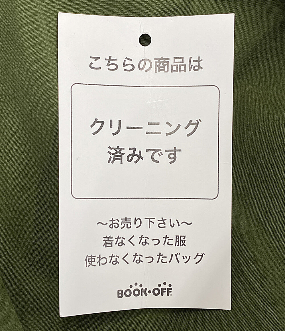 ポロ・ラルフローレン  アイレットエンブロイダリーコットンシャツドレス カーキ      レディース SIZE 4  POLO RALPH LAUREN