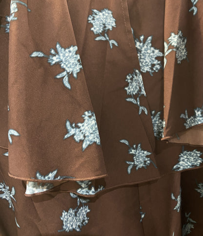 エミ ラッフルカラーワンピース ブラウン 13WFO235023 レディース SIZE 1 emmi