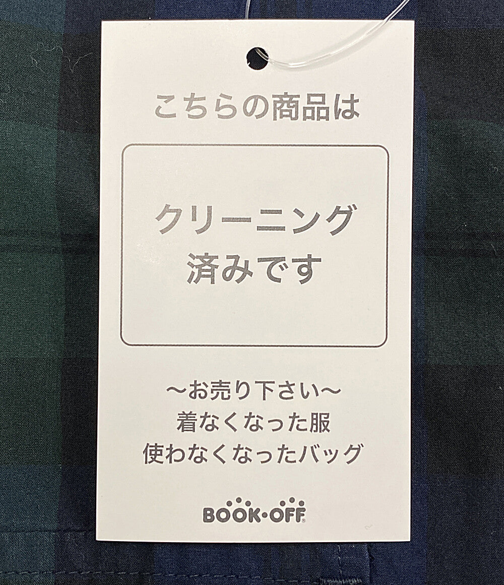 ダブルタップス  半袖シャツ 211TQDT-SHM04 チェック グリーン ネイビー      メンズ SIZE 02  WTAPS