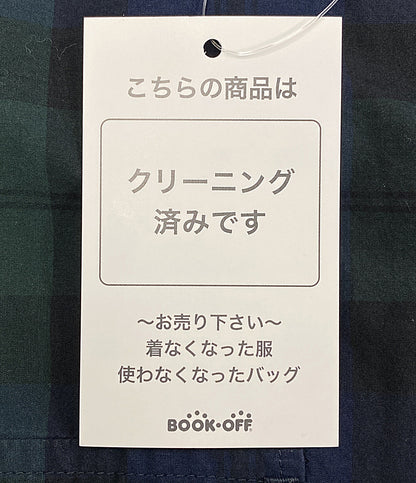 ダブルタップス  半袖シャツ 211TQDT-SHM04 チェック グリーン ネイビー      メンズ SIZE 02  WTAPS